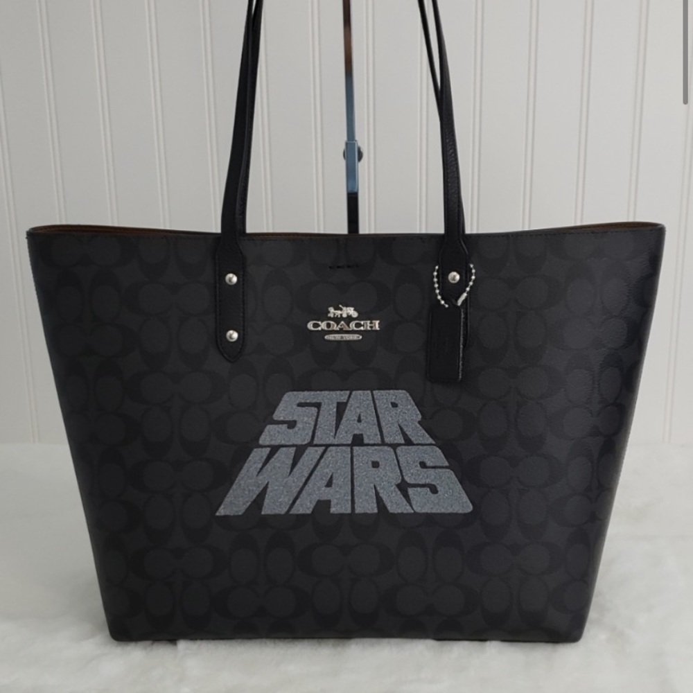 Coach Signature Star Wars Town Tote MAKE OFFER